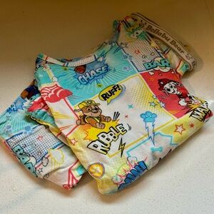 Bellabu Bear Paw Patrol Toddler Multicolor Character Pajama Set